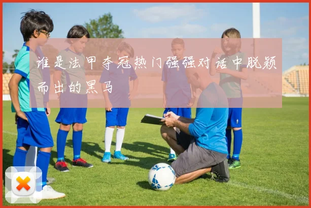 谁是法甲夺冠热门强强对话中脱颖而出的黑马